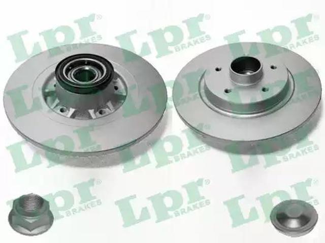Диск заднього гальма R1070PCA LPR