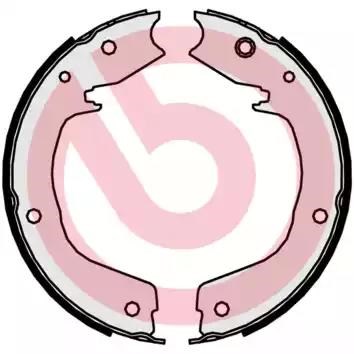 Колодки стоянкового гальма S54524 BREMBO