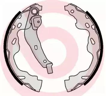 Гальма робочі задні ножні і гальмівні барабани S83509 BREMBO