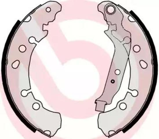 Колодки гальмові задні, барабанні S83513 BREMBO