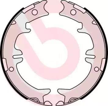 Гальмівні колодки ручника S83542 BREMBO
