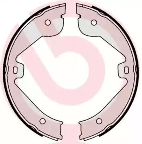 Колодки ручника / стоянкового гальма S85536 BREMBO