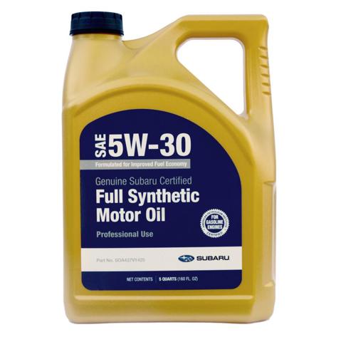 Auto масло моторное subaru full synthetic 5w-30 sp 473л SOA427V1425