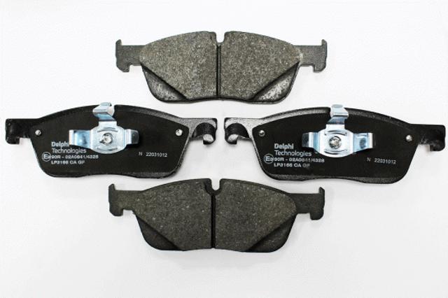 Тормозні колодки T2R69707 JAGUAR