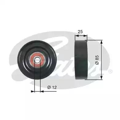 Натяжний ролик T36087 GATES
