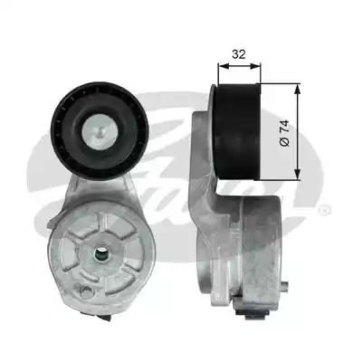 Натягувач приводного ременя T38710 GATES
