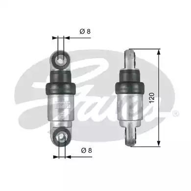 Натягувач приводного ременя T39215 GATES