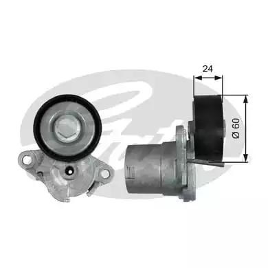 Натяжна планка поліклинового ременя T39272 GATES