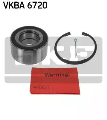 Підшипник маточини передньої VKBA6720 SKF