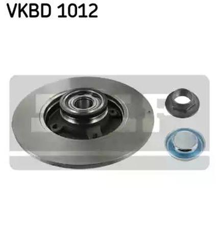 Диск гальмівний задній VKBD1012 SKF