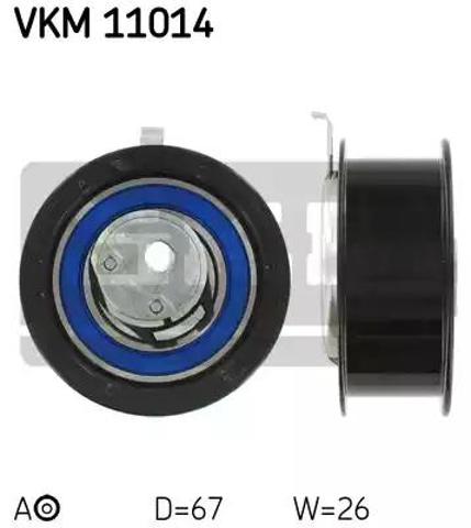 Ролик натяжителя газорозподільного ременя VKM11014 SKF