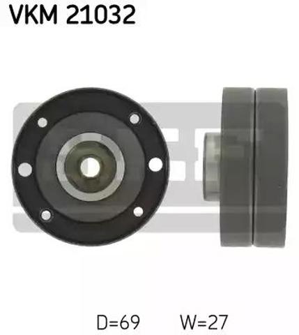 Паразитний провідний ролик VKM21032 SKF