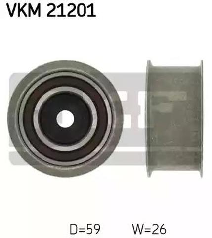 Ролик ременя ГРМ, паразитний VKM21201 SKF