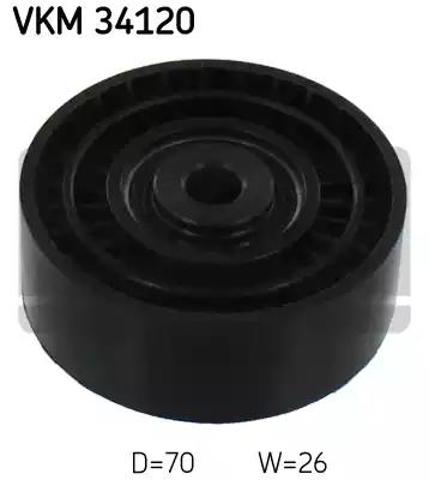 Ролик приводного ременя, паразитний VKM34120 SKF