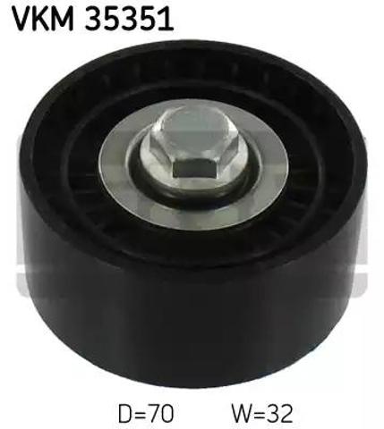 Ролик приводного ременя, паразитний VKM35351 SKF