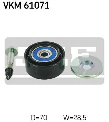 Ролик приводного ременя, паразитний VKM61071 SKF