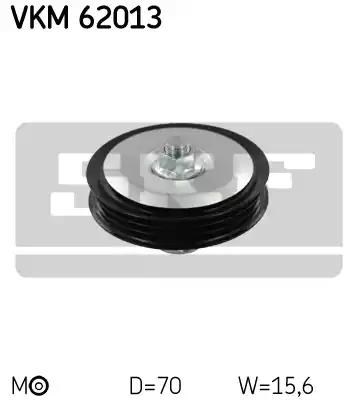 Натяжний ролик VKM62013 SKF