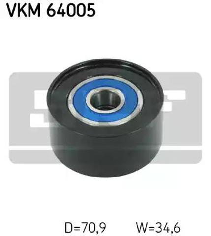 Ролик приводного ременя, паразитний VKM64005 SKF