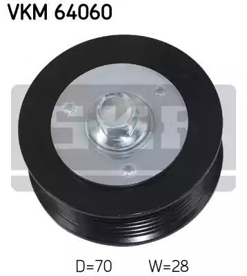 Ролик приводного ременя, паразитний VKM64060 SKF