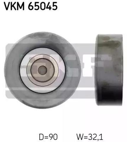 Ролик приводного ременя, паразитний VKM65045 SKF
