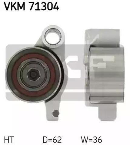 Ролик натягувача ременя ГРМ VKM71304 SKF