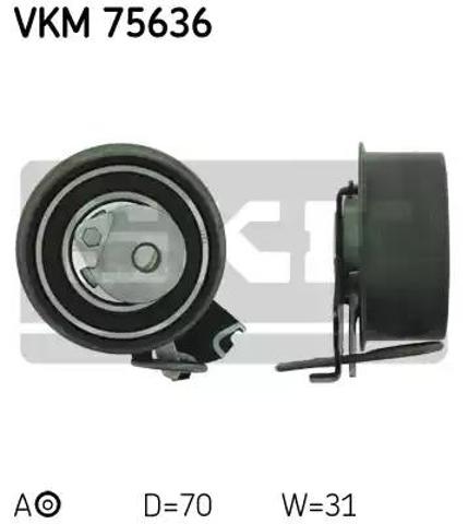 Ролик ГРМ VKM75636 SKF