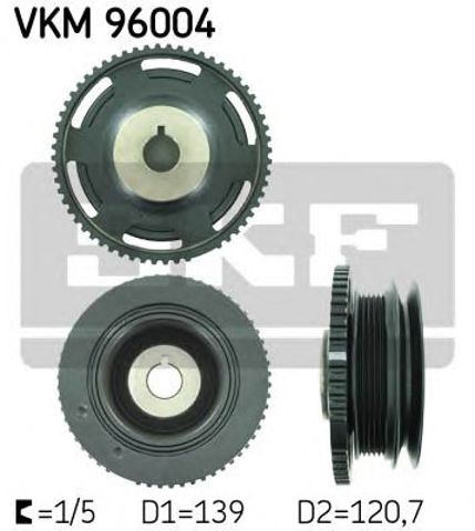 Шків колінвала VKM96004 SKF