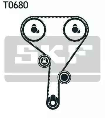 Ремни ГРМ VKMA05260 SKF