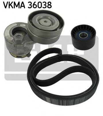 Autooil комплект поліклинового ременя VKMA36038