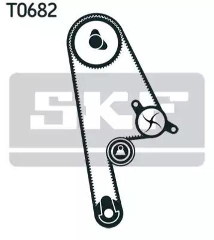 Комплект ГРМ VKMA93006 SKF