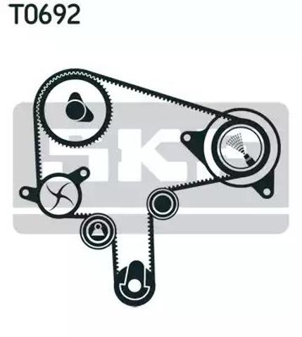 Комплект ГРМ VKMA94619 SKF