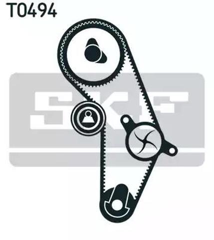 Ремкомплект ГРМ VKMA95623 SKF