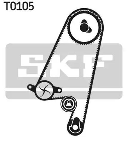 Ремни ГРМ VKMC05402 SKF