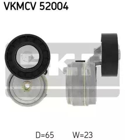 Ролик натяжителя ременя агрегатів VKMCV52004 SKF