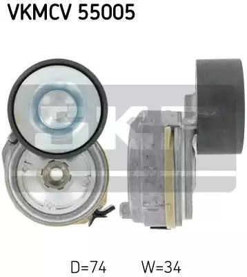 Autooil натягувач поліклинового ременя VKMCV55005