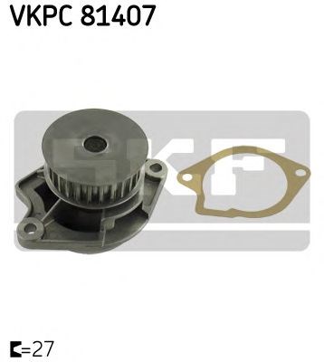 Насос системи охолодження VKPC81407 SKF