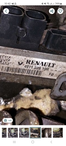 Насос кермового управління 491103919R RENAULT