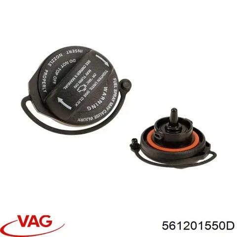 Кришка бензобаку 561201550D VAG