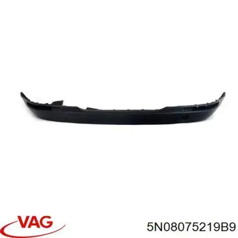 Спідниця заднього бампера 5N08075219B9 VAG