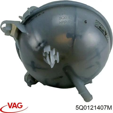 Розширювальний бачок охолодження 5Q0121407M VAG