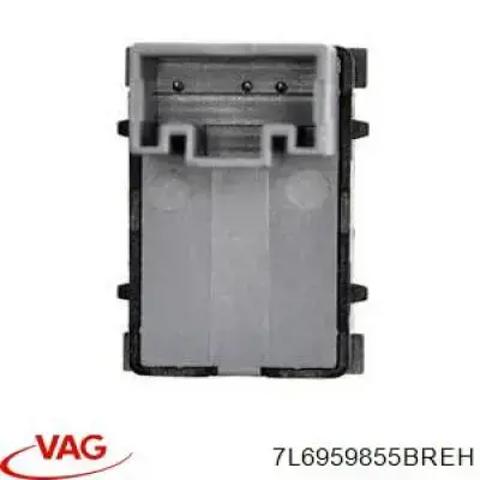 Кнопка вмикання двигуна склопідіймача передня права 7L6959855BREH VAG