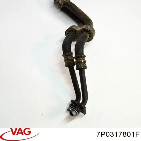 Трубка/шланг охолодження АКПП, подача 7P0317801F VAG