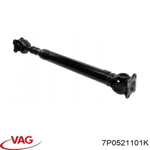 Вал карданний, передній 7P0521101K VAG