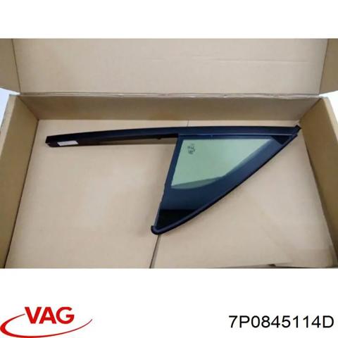 Скло-кватирка двері, передній, правій 7P0845114D VAG