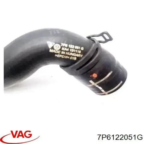 Шланг/патрубок радіатора охолодження, нижній 7P6122051G VAG