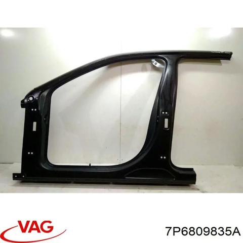 Отвір передніх лівих дверей 7P6809835A VAG
