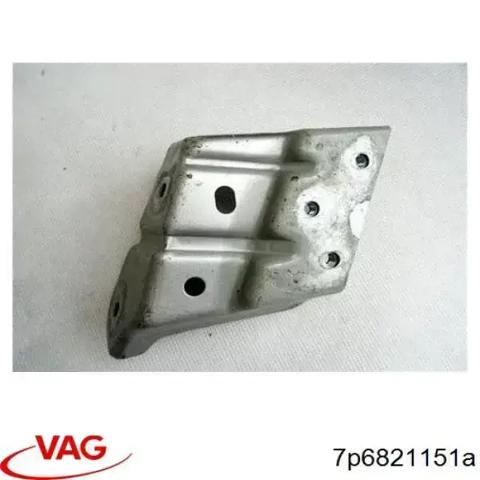 Кронштейн кріплення крила переднього лівого, передній 7P6821151A VAG