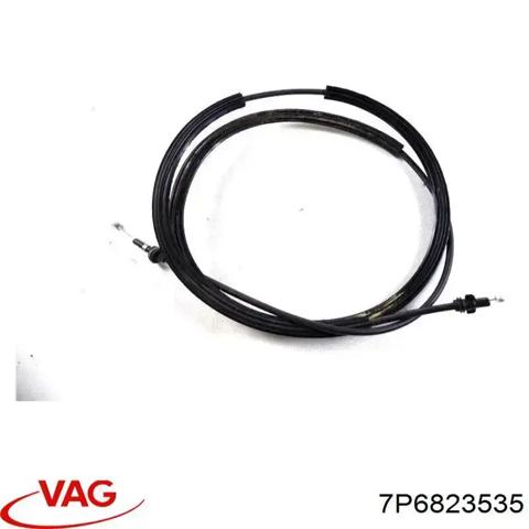 Трос капота з ручкою 7P6823535 VAG