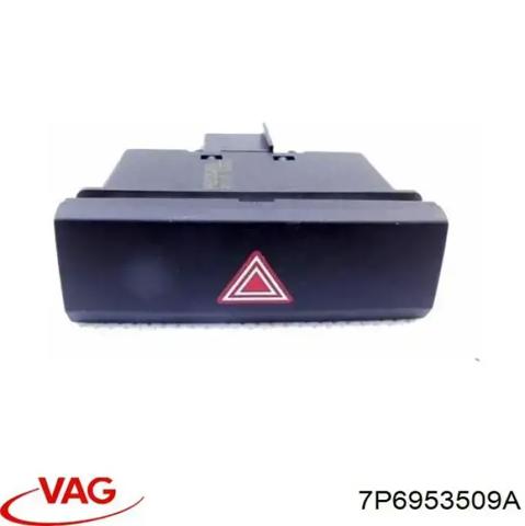 Кнопка включення аварійного сигналу 7P6953509A VAG