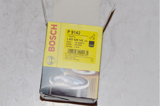 Фільтр масляний грубої очистки (повнопотоковий ф.) 1457429142 BOSCH